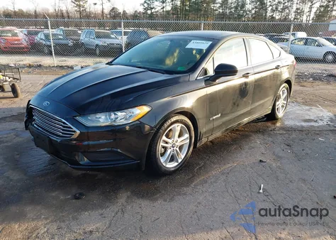 2018 Ford Fusion Hybrid Se из США, поврежденный, VIN 3FA6P0LU1JR250407